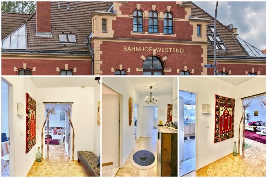 Collage Flur2 Etagenwohnung Berlin