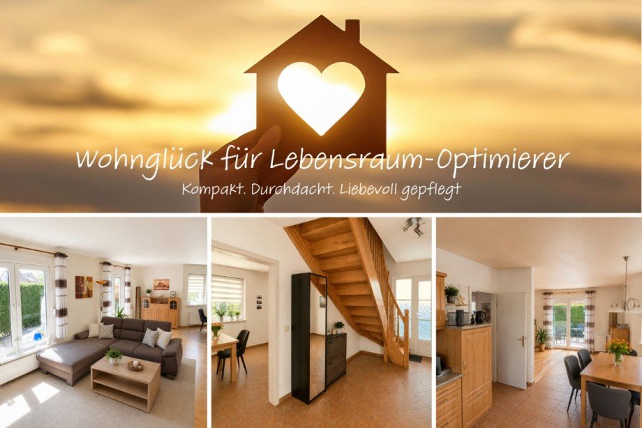 Wohngl�ck f�r Lebensraum-Optimierer. Einfamilienhaus Sch�nefeld