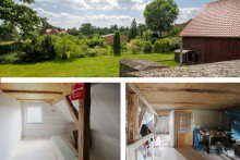 Ausblick & Dachgeschoss Wohnen 1 Geh�ft nahe M�ritz mit 2 Wohnh�usern ** viel Nebengelass ** gro�e Scheune ** Wohn-/Nutzfl�che 680 m�