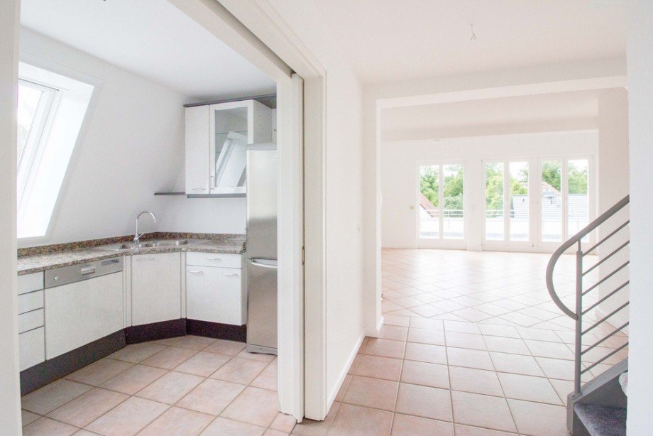 offene Raumgestaltung Maisonettewohnung Berlin