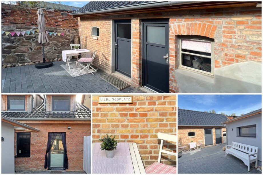 Saniertes Nebengeb�ude Stadthaus Plau am See