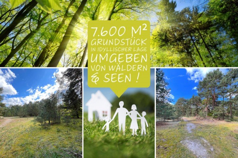 gro�es Grundst�ck in idyllischer Lage Bestensee Grundst�ck Grundst�ck in idyllischer Lage umgeben von W�ldern & Seen�!