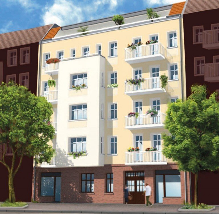 Altbau um die Jahrhundertwende.jpg Berlin Prenzlauer Berg Etagenwohnung Prenzlauer Berg; Mitten im Leben