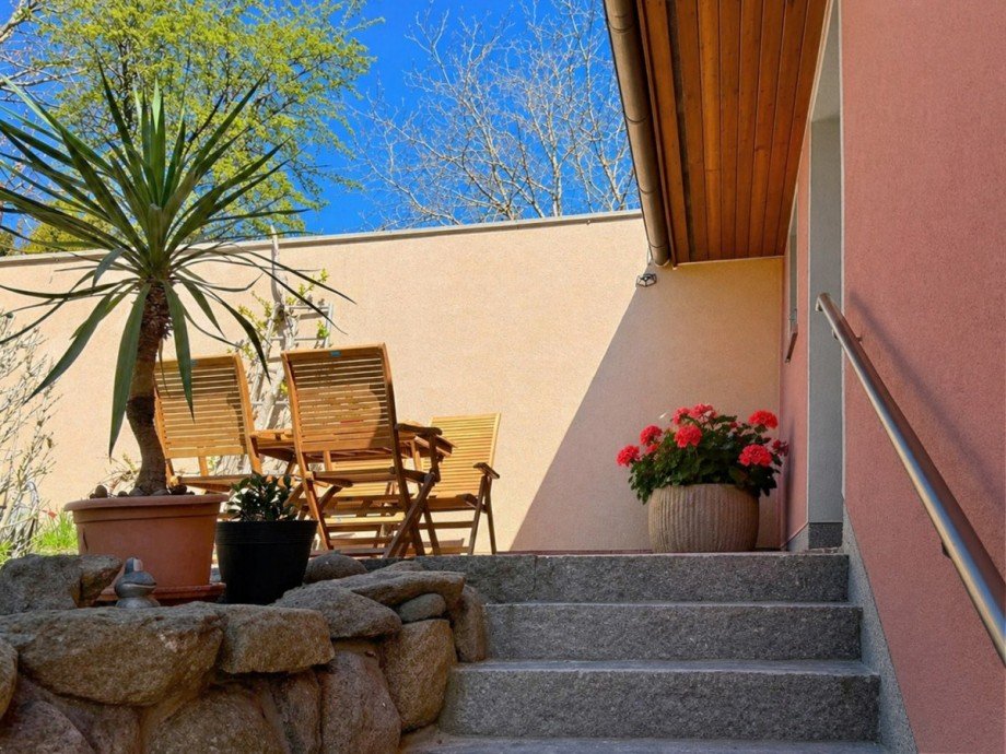Eingang Studio 2 Ferienhaus Malchow