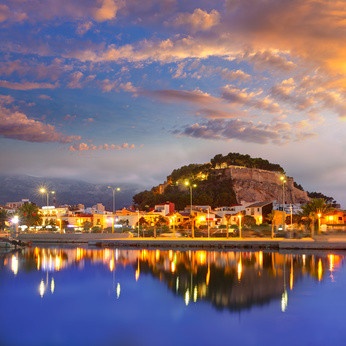 Altstadt mit Burg Etagenwohnung Denia