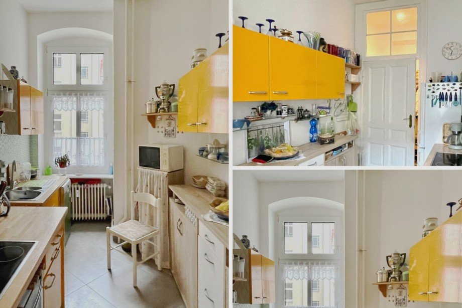 Collage K�che Etagenwohnung Berlin