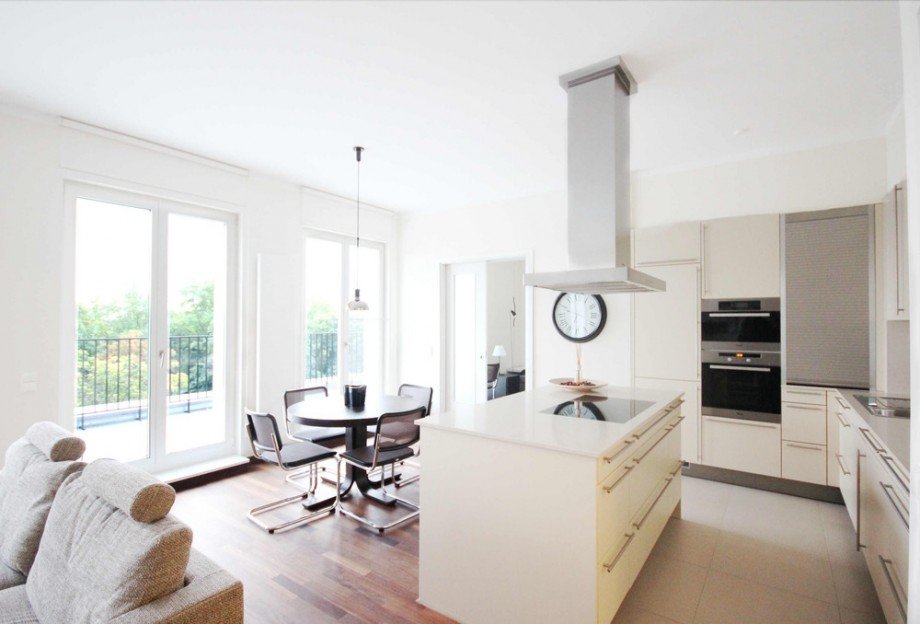 Wohnbereich mit Terrasse Etagenwohnung Berlin Friedrichshain