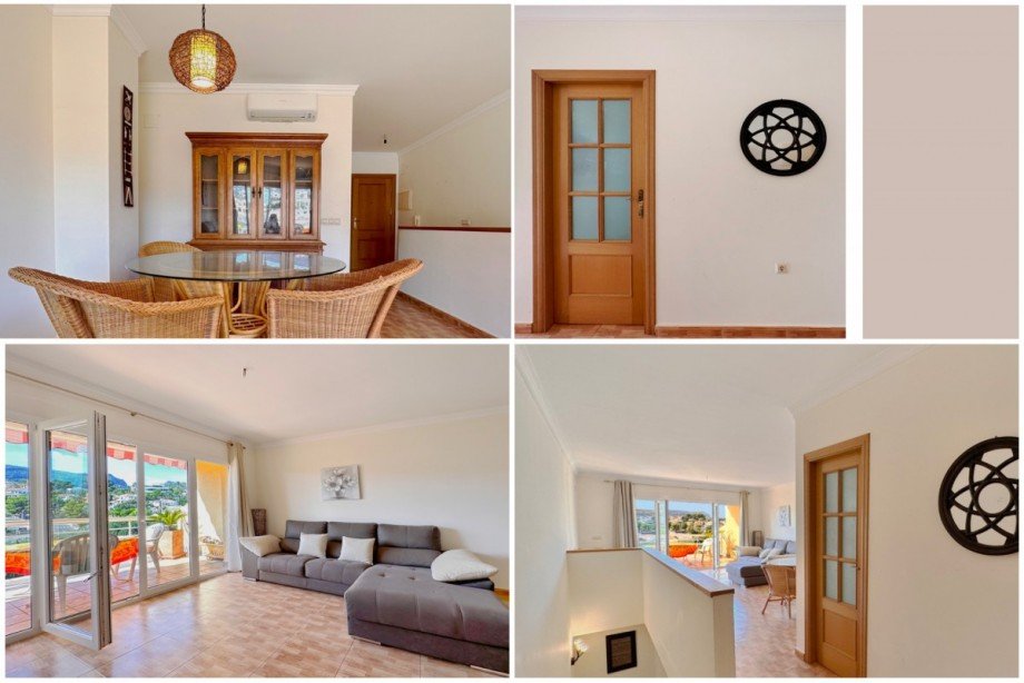 Wohnen auf zwei Etagen Maisonettewohnung Calpe
