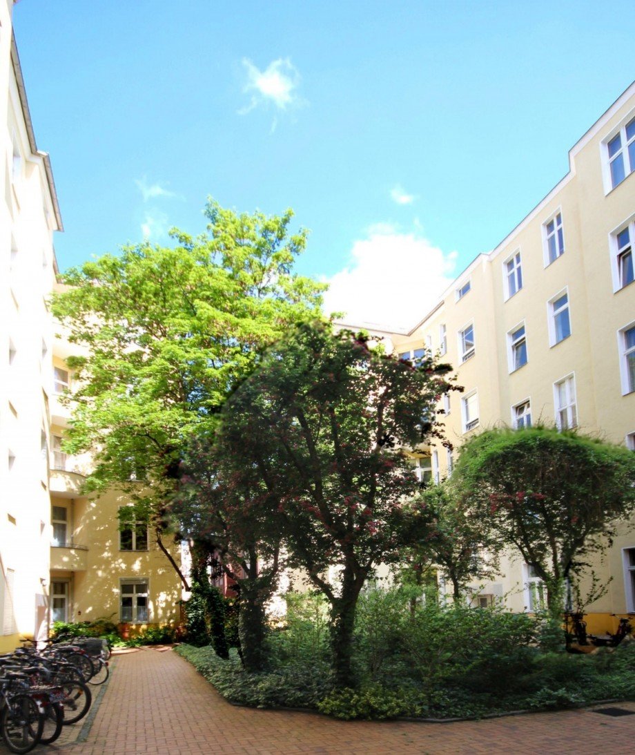 Idyllischer Hofgarten Erdgeschosswohnung Berlin