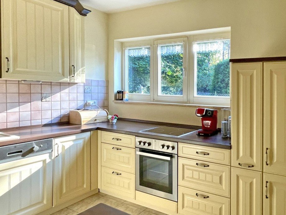 K�che mit Essplatz Doppelhaush�lfte Heidesee