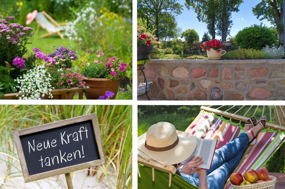 Garten Relaxen Ferienhaus F�nfseen / Petersdorf