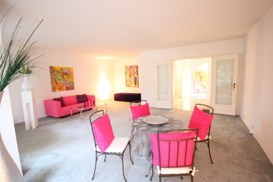 Wohnzimmer Etagenwohnung Berlin Nikolassee