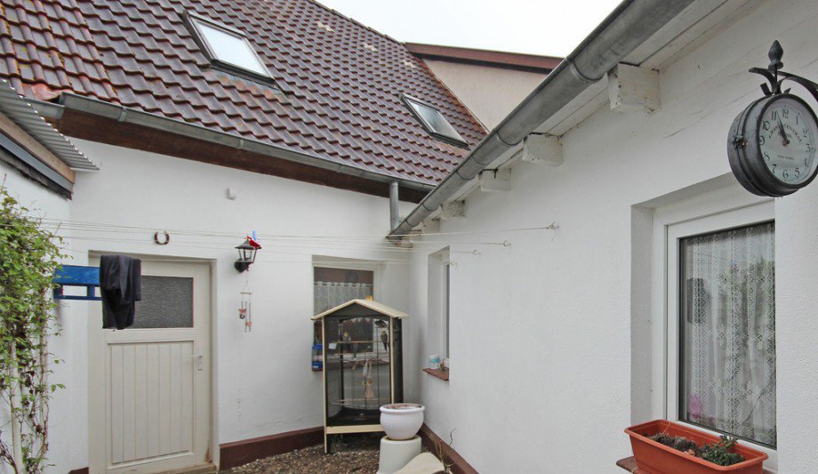 Ansicht Hofseite Reihenmittelhaus Plau am See