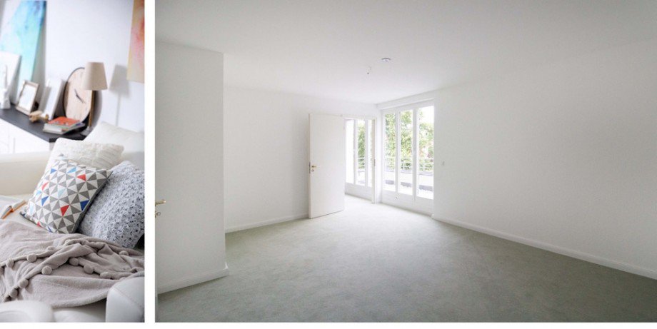 Schlafzimmer 1 Maisonettewohnung Berlin