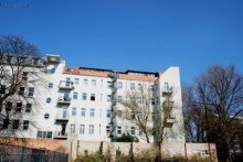 R�ckseitige Geb�udeansicht K�nstlerquartier - am Kulturwerk der ehemaligen Tresorfabrik! 2-Zimmer-Altbauwohnung dicht Pankeufer