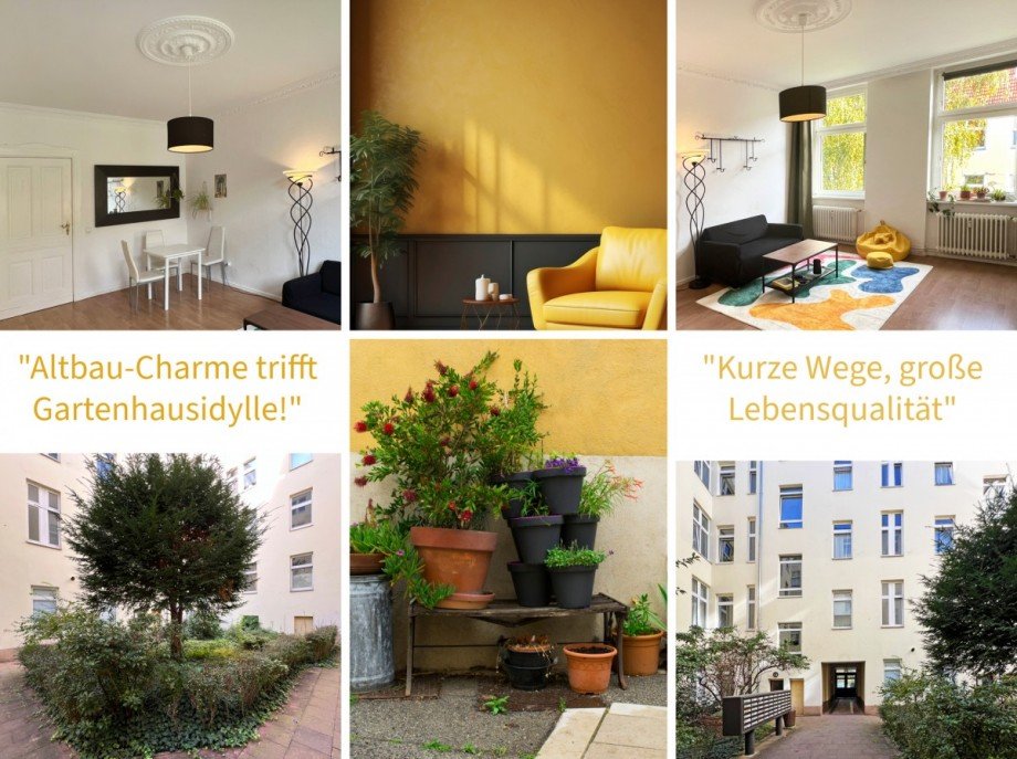 Hofidylle mittendrin Etagenwohnung Berlin