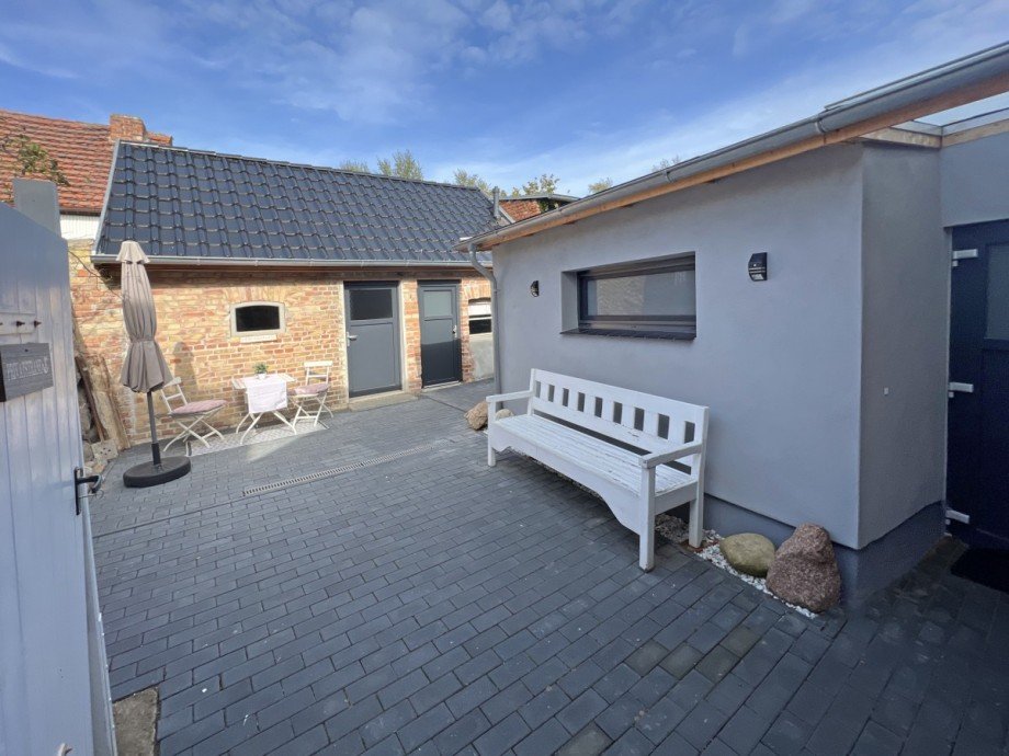 Innenhof Stadthaus Plau am See