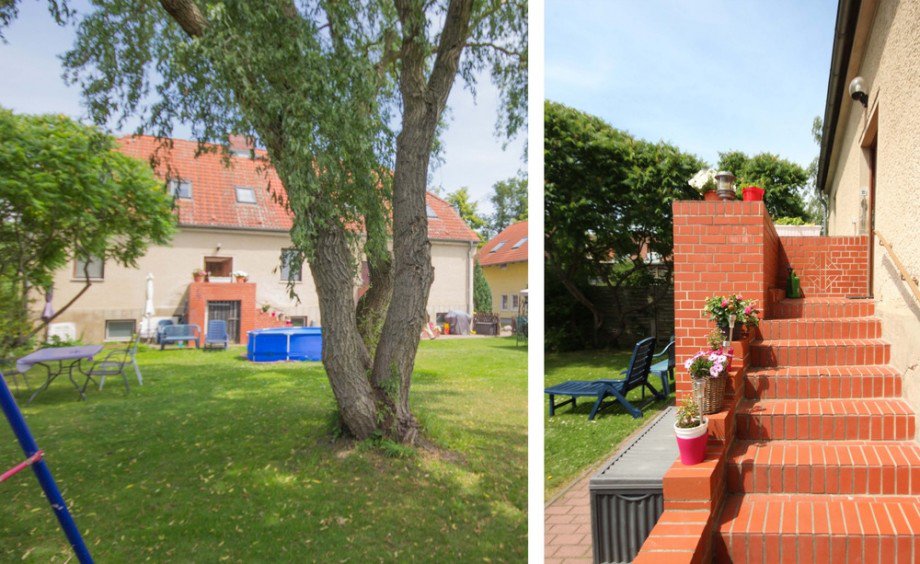 Eingang Wohnhaus 1 Gartenseite Mehrfamilienhaus Dallgow-D�beritz