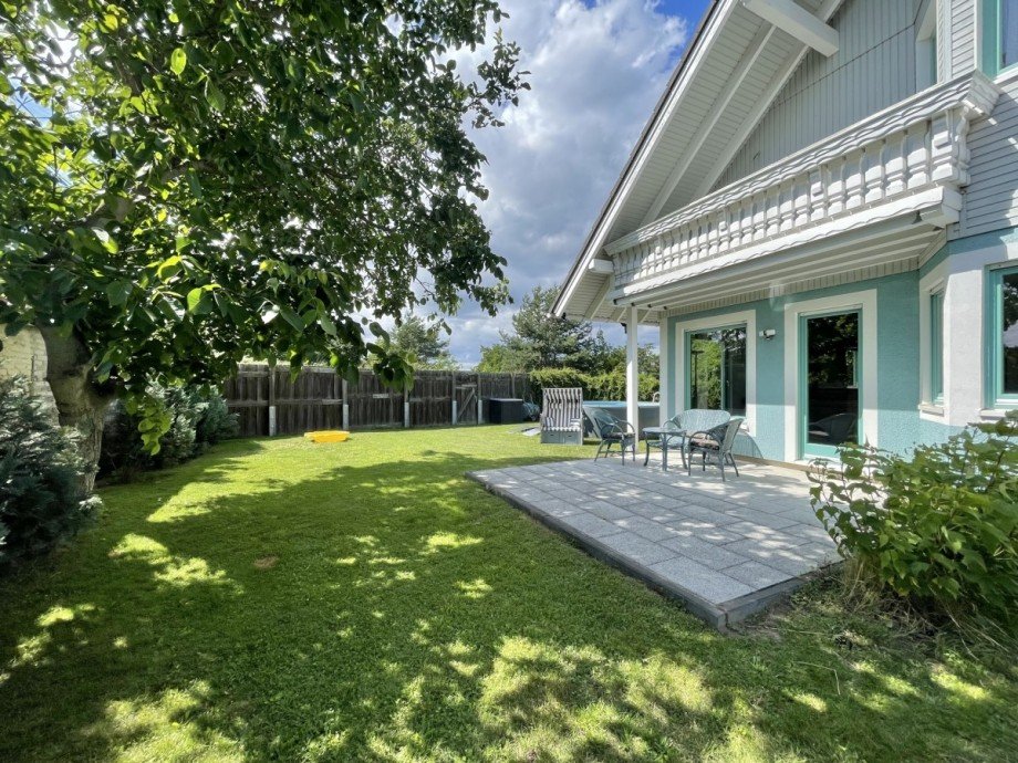 Garten nach S�den Einfamilienhaus Berlin
