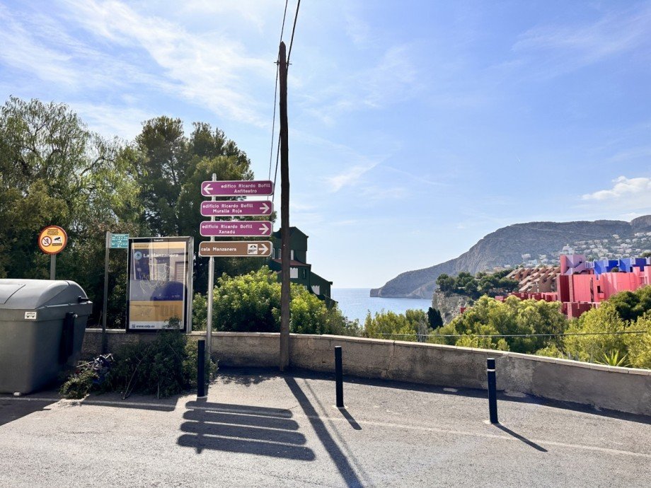 ...mit ber�hmter Nachbarschaft Maisonettewohnung Calpe