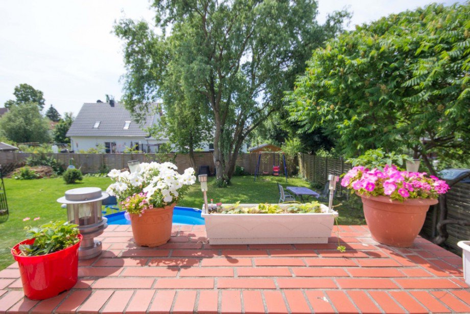 Detail Gartenansicht Mehrfamilienhaus Dallgow-D�beritz