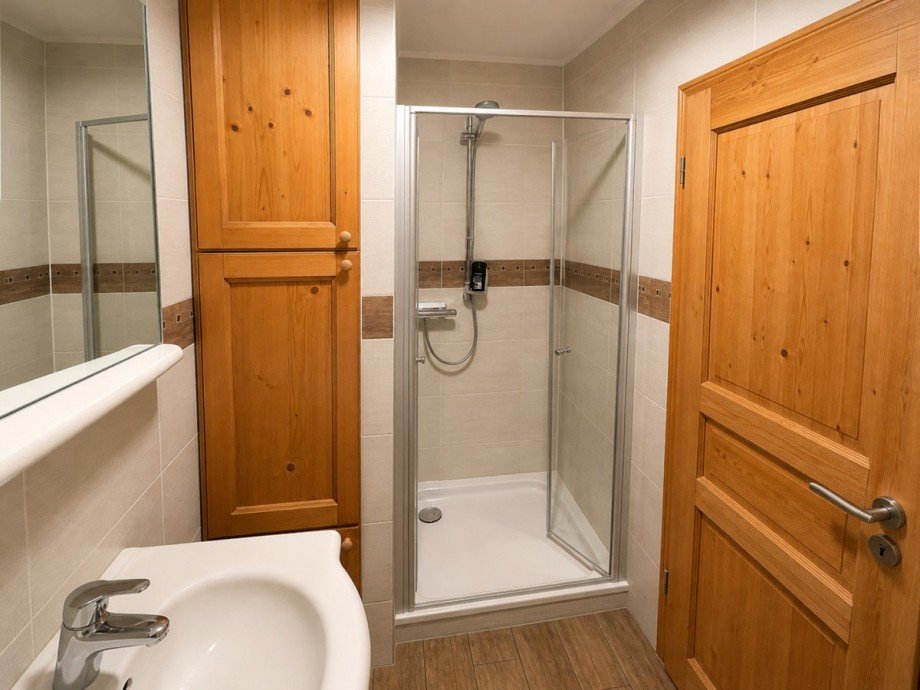 Duschbad Studio 2 Ferienhaus Malchow