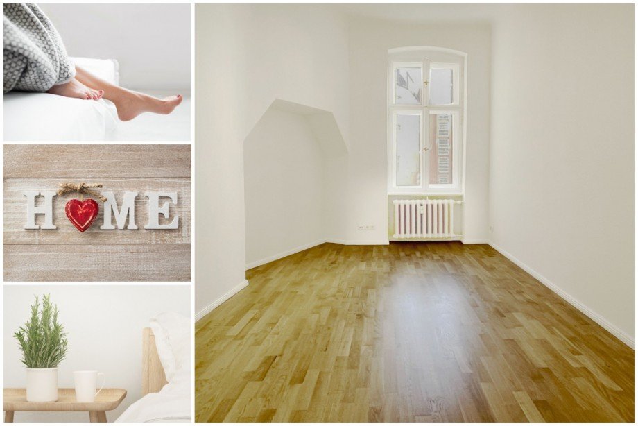 Schlafzimmer, ca. 14 m� Etagenwohnung Berlin