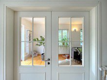 Doppelfl�gelt�r Wohnen / Essen Rarit�t an der Krummen Lanke ! Einfamilienhaus mit zauberhaftem Gartenblick **ruhig & sonnig**