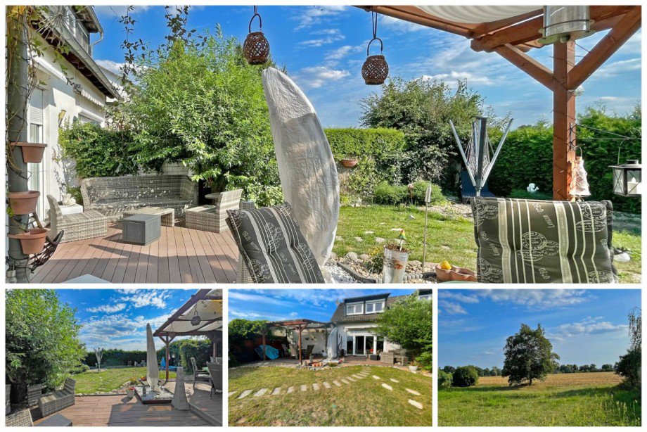 pflegeleichter Garten .... Doppelhaush�lfte Sch�nefeld