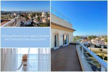 30 m� Terrasse mit fantastischer Aussicht EIN ST�CK VOM PARADIES .... Traumhaftes Penthouse am Meer mit Dachterrasse & Pool
