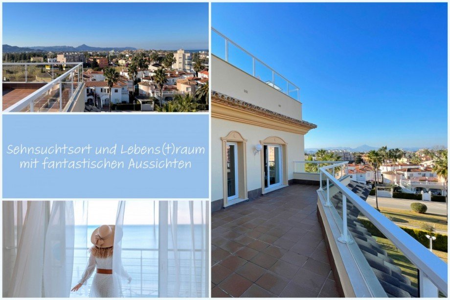 30 m� Terrasse mit fantastischer Aussicht Penthousewohnung Oliva