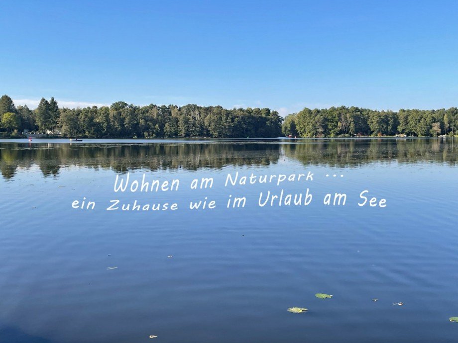 .... direkt am See Doppelhaush�lfte Heidesee