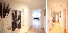 Flur und Nebenflur **Provisionsfrei** zum Sofortbezug! Altbauwohnung 151 m� + 106 m� Ausbaureserve im Dachgeschoss