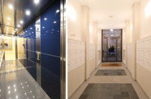 Collage Lift und Entr�e Modernes Quartier in Berlin-Mitte - m�bliertes Appartement in zentraler Lage *sofort bezugsfrei*