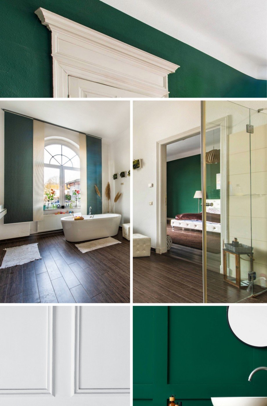 Collage Badezimmer Etagenwohnung F�rstenwalde/Spree