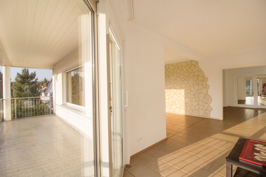 Zugang zum S�dbalkon Etagenwohnung Mahlow