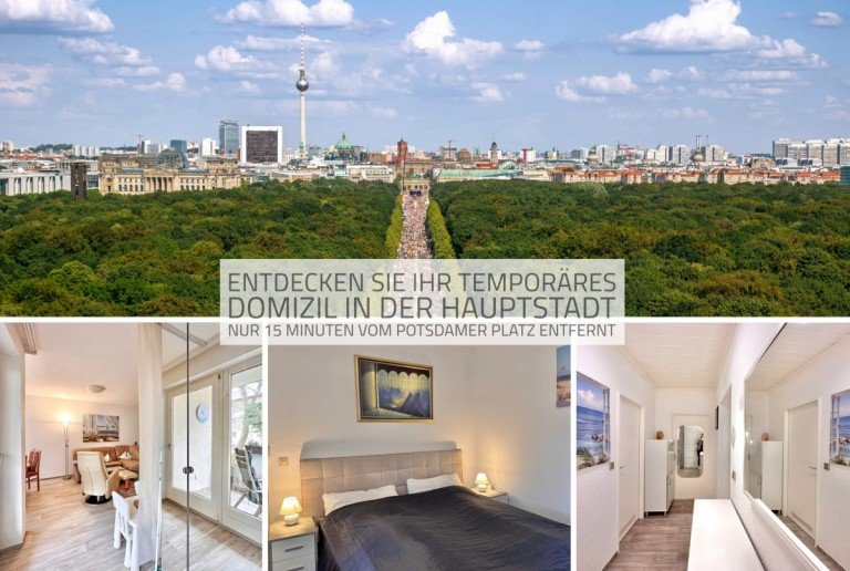 m�bliertes Wohnen in Berlin Marienfelde Berlin Etagenwohnung ++ Ideal f�r Firmen und Berufspendler ++ m�blierte Wohnung nahe Daimler-Benz & Trabrennbahn ++