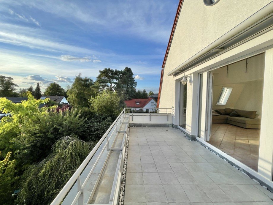 S�dwest-Terrasse Maisonettewohnung Berlin