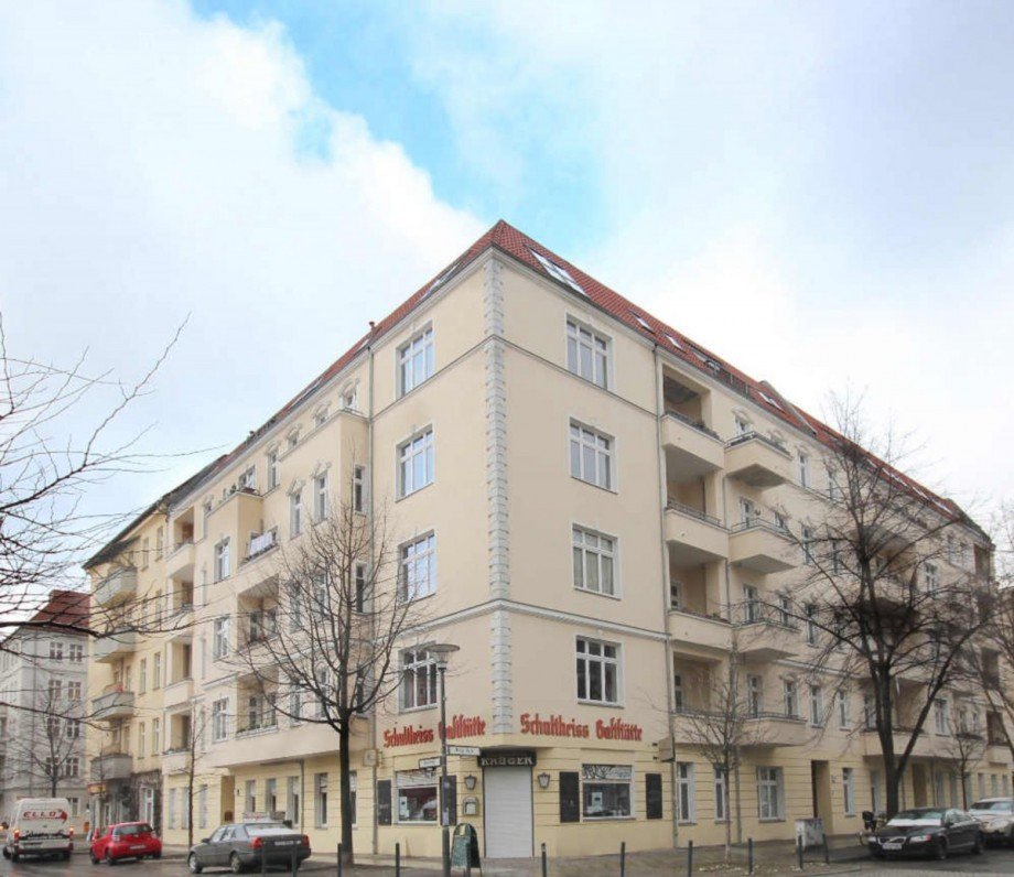 Stra�enansicht Etagenwohnung Berlin Friedrichshain