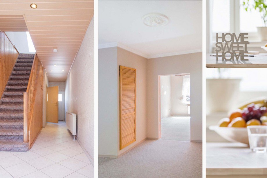 Collage Home Reihenmittelhaus Plau am See