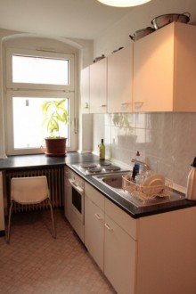 K�che K�nstlerquartier - am Kulturwerk der ehemaligen Tresorfabrik! 2-Zimmer-Altbauwohnung dicht Pankeufer