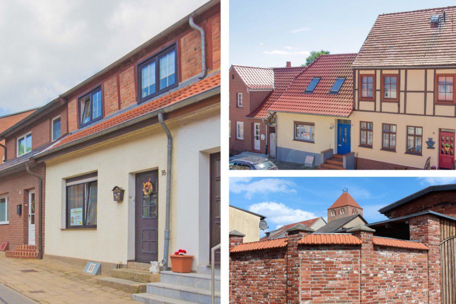 Aussenansicht Reihenmittelhaus Plau am See