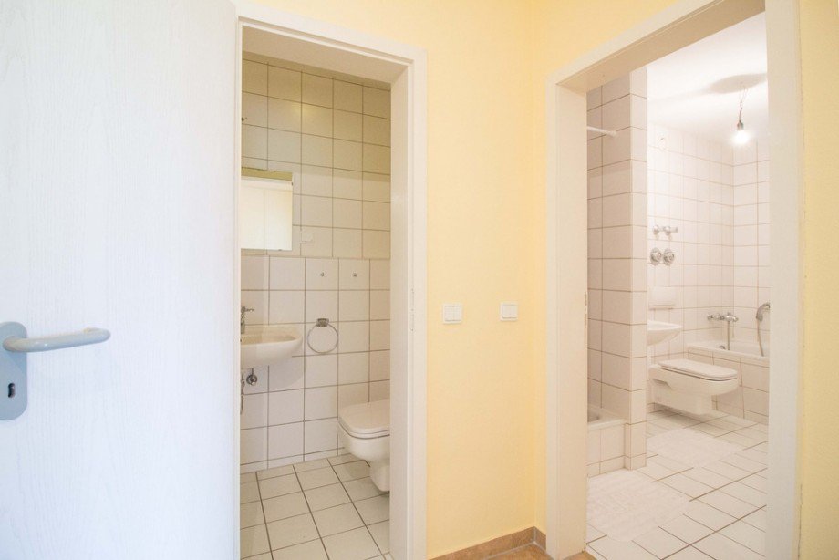Bad + WC Erdgeschosswohnung Mittenwalde OT Motzen