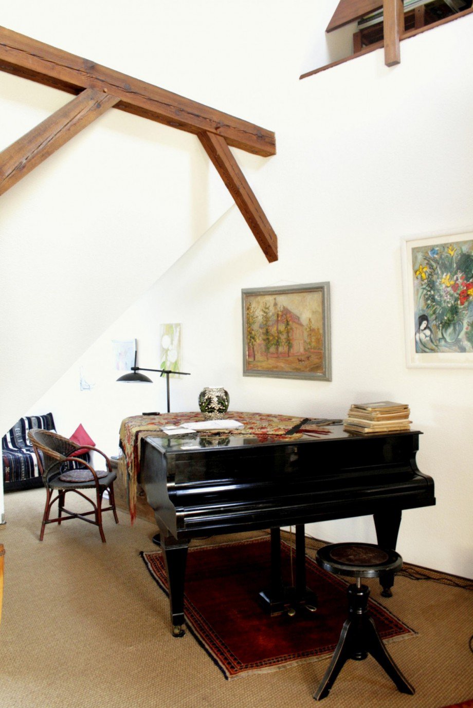 Platz fuer den Fluegel .jpg Dachgeschosswohnung Berlin Steglitz