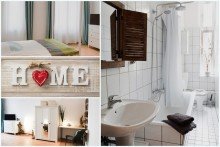 Collage Bad Wohnlich und apart ! Altbau - City Quartier im Kiez - Interessant auch f�r Kapitalanleger !