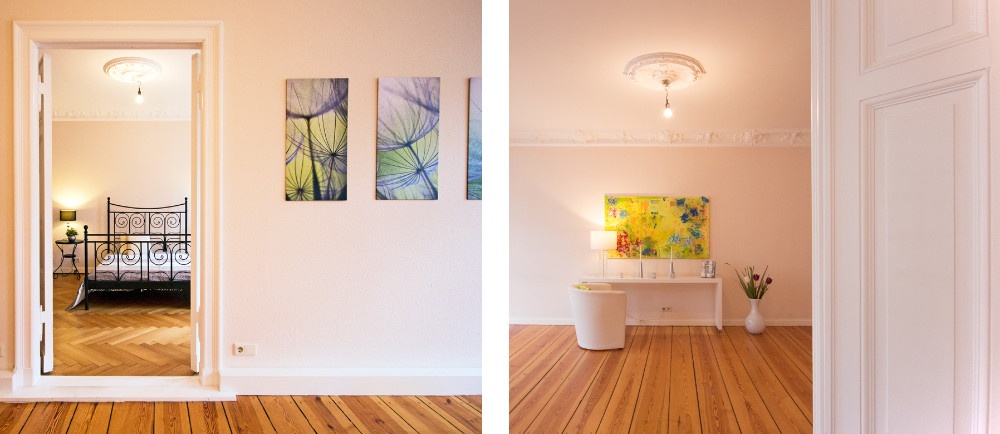 Collage Wohnen Etagenwohnung Berlin Sch�neberg