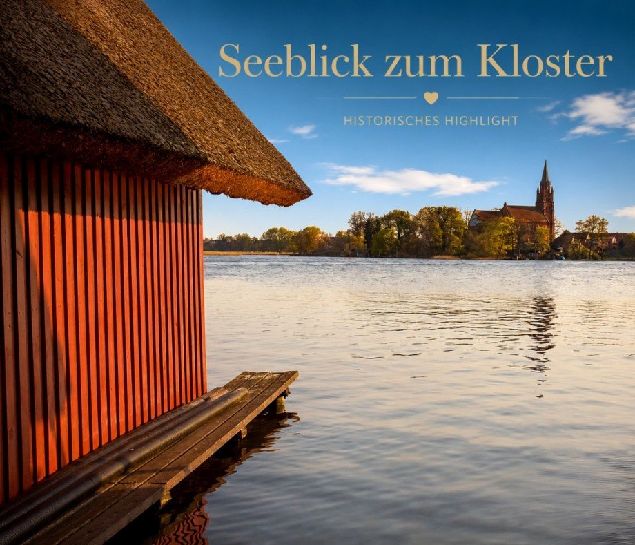 Seeblick zum Kloster Malchow Ferienhaus Malchow