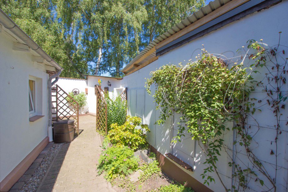 Sommeransicht Reihenmittelhaus Plau am See