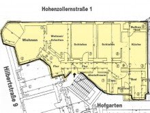 Grundriss **Provisionsfrei** zum Sofortbezug! Altbauwohnung 151 m� + 106 m� Ausbaureserve im Dachgeschoss