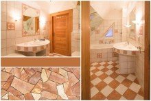 Badezimmer Obergeschoss Landhaus mit viel Platz auf 3 Etagen **8 Zimmer + 2 Hobbyr�ume** gro�er Garten in S�dlage!!
